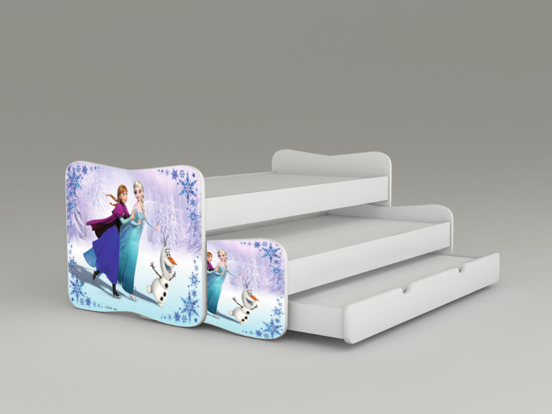 Becks postel pre tri deti Frozen Snow